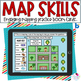 Map Skills 1st Grade Social Studies Boom Cards™