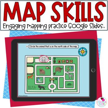 Preview of Map Skills - First Grade Mapping - Social Studies - Google Slides™