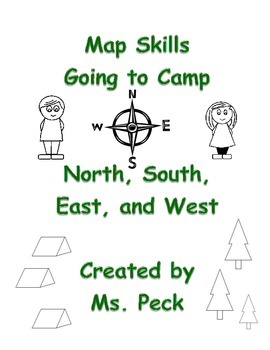 Preview of Map Skills: Going to Camp
