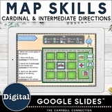 Map Skills Google Classroom | Cardinal Directions | Compass Rose