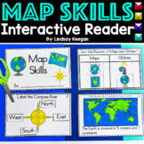 Map Skills Interactive Reader for Maps, Globes, Directions