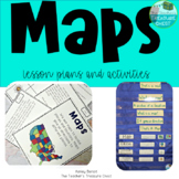 Map Skills  { Geography, Maps and Globes }