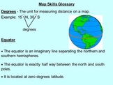 Map Skills PowerPoint Presentation and Activity