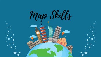 Preview of Map Skills Slideshow