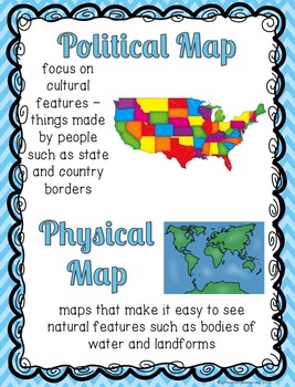 Map Skills Anchor Chart
