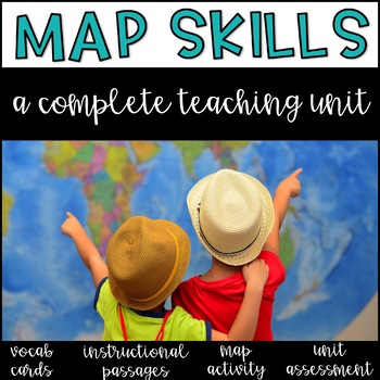 Preview of Teaching Map Skills: A Complete Unit
