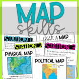 Map Skills Unit | Activities for Maps and Globes