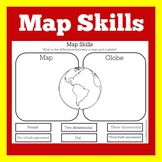 Map Skills Worksheet | Teachers Pay Teachers