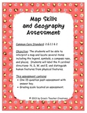 Map Skills and Geography Assessment