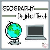 Map Skills and Geography Test Continents and Oceans Compass Rose
