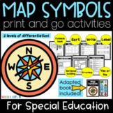 Map Symbol Worksheets for Special Education