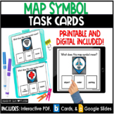 Map Symbols | Geography | Social Studies Task Cards | Boom Cards