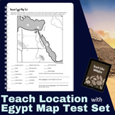 Ancient Egypt Map Test Set