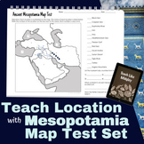 Ancient Mesopotamia Map Test Set
