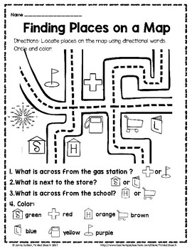 Map and Globe Unit k-2 by Tickled2Teach | Teachers Pay Teachers