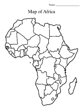 Map of Africa- Africa Map: Africa's Climate Zones Map by Taylor Romero