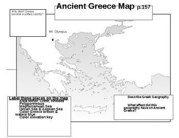 Preview of Map of Ancient Greece