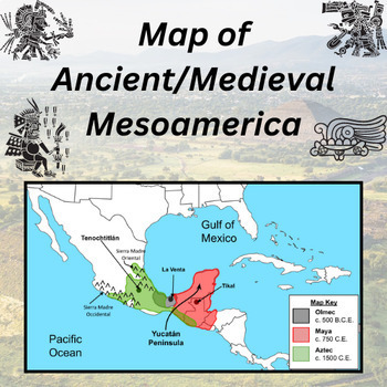 Preview of Map of Ancient/Medieval Mesoamerica
