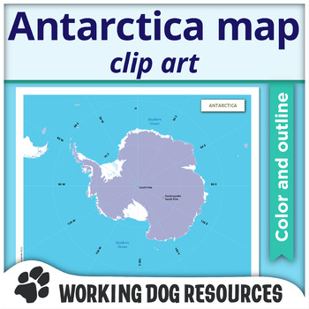 Preview of Map of Antarctica