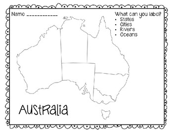 australian rivers map