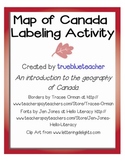 Map of Canada Activity & Assignment