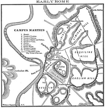 Preview of Map of Early Rome