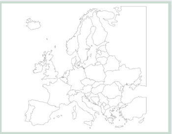 europe outline