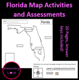 Map of Florida Activities and Assessments (Editable)