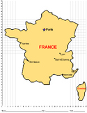 Map of France (First Quadrant) and Olympic Sports Crossword