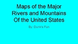 Map of Major Rivers and Mountain Ranges