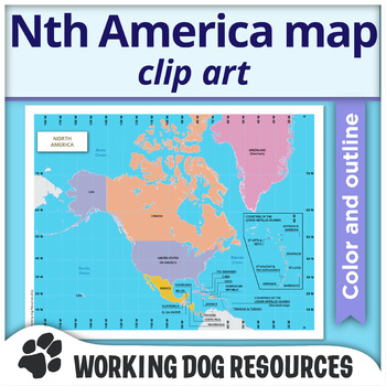 Preview of Map of North America