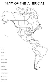 Preview of Map of the Americas