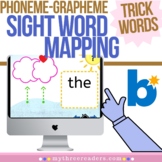 Map the High Frequency FUN Trick Words - Digital Practice 