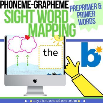 Preview of Map the Sight Words Preprimer & Primer - Practice for Dolch Science of Reading