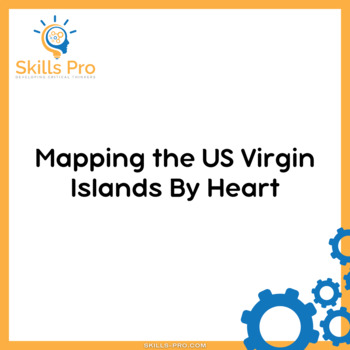 Preview of Map the US Virgin Islands - Video & Printable