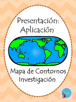 Preview of Mapa de Contornos- Material Montessori