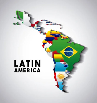Preview of Mapa de Latinoamerica 