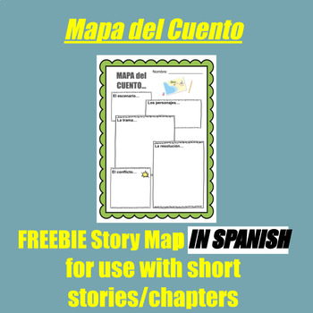 Preview of Mapa del Cuento/Story Map in Spanish!