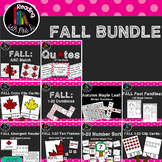 Fall Autumn Math 1-20 and More Bundle