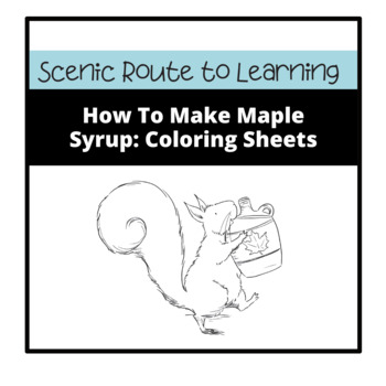 Preview of Maple Syrup Coloring Pages