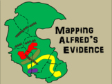 Mapping Alfred's Evidence (Evidence of Pangaea and Contine