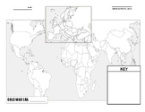 Mapping - American History - Cold War Era - Complete Packet