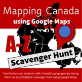 Mapping Canada - Google Maps Alphabetic Scavenger Hunt - D