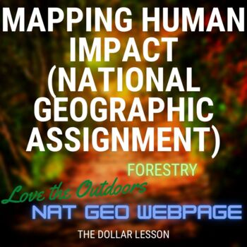 Preview of Mapping Human Impact Interactive Map Assignment