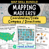 Mapping Made Easy: Compass, Scale, Coordinates, Directions