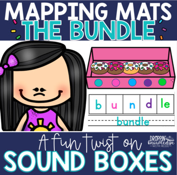Preview of Mapping Mats - A Fun Twist on Sound Boxes (GROWING BUNDLE) Orthographic Mapping