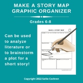 Make a Story Map Graphic Organizer (Grades 6-8)