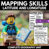Mapping Skills And Activities - Latitude Longitude Maps an