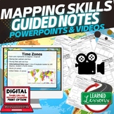 Mapping Skills Historical Thinking Guided Notes PowerPoint