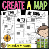 Mapping Skills: Create a Map & Town Kindergarten and First